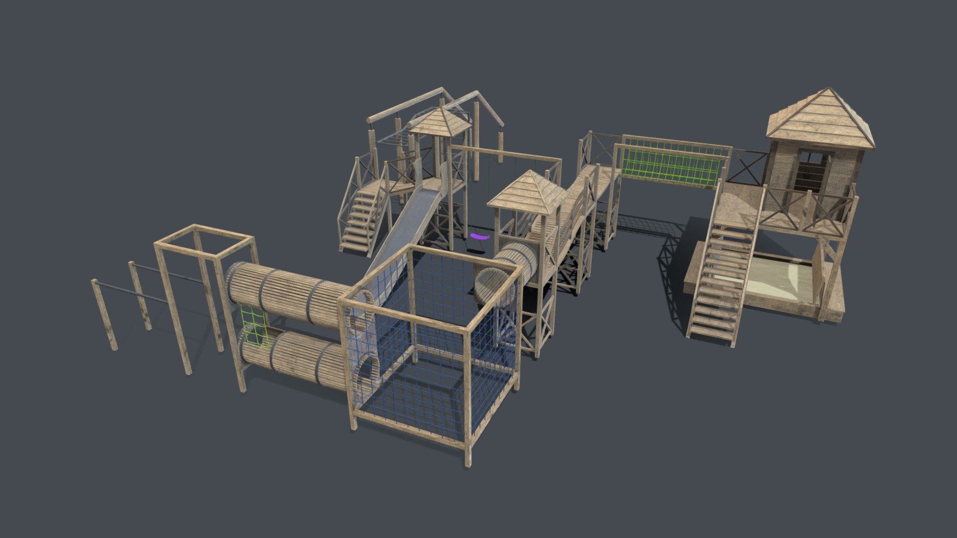 Playground - Playground - Download Free 3D model by AntonYurevich 3d model