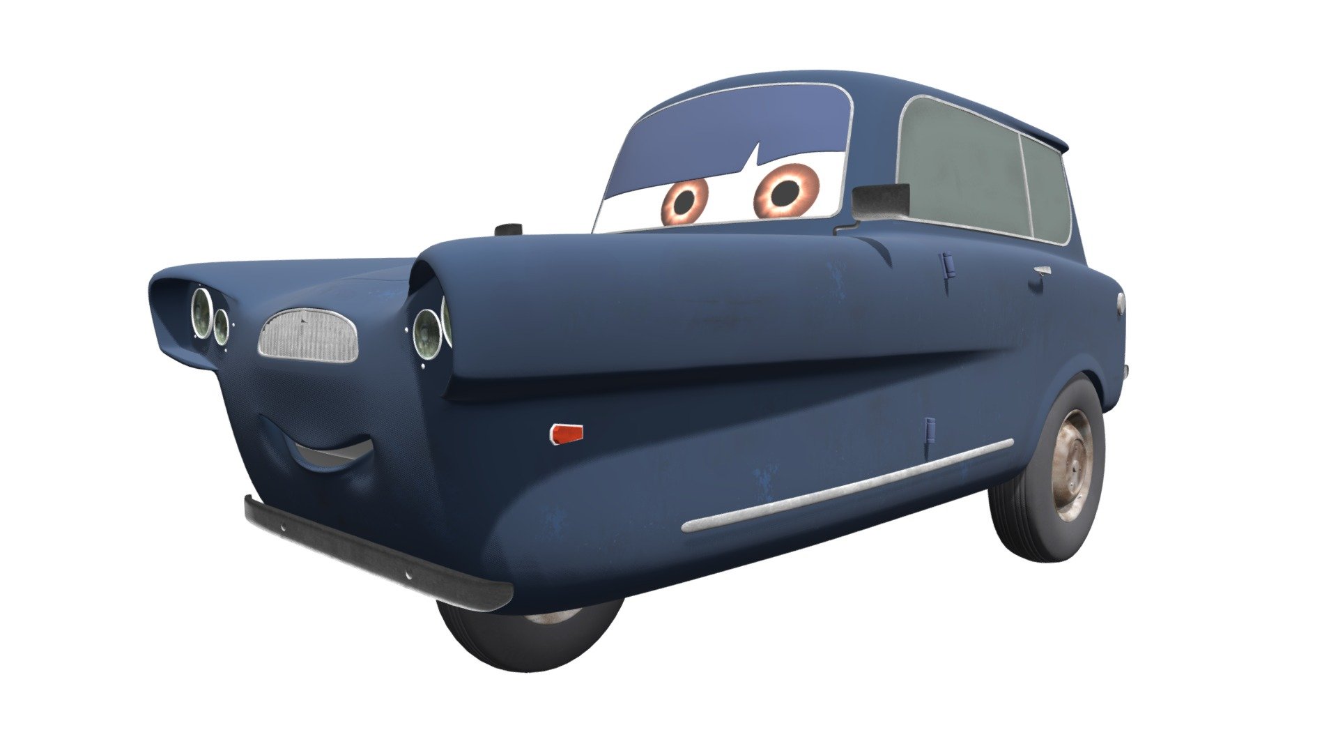 Quality 3d model of Tomber, one of the characters of Cars 2 film.

Included Formats:

3DS

Lightwave

3ds Max

Maya

OBJ

Softimage - Cars 2 Movie - Tomber - Buy Royalty Free 3D model by 3DHorse 3d model