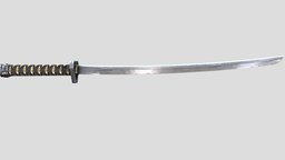 Special Katana Sword katana, pbr, low, poly, sword, blade