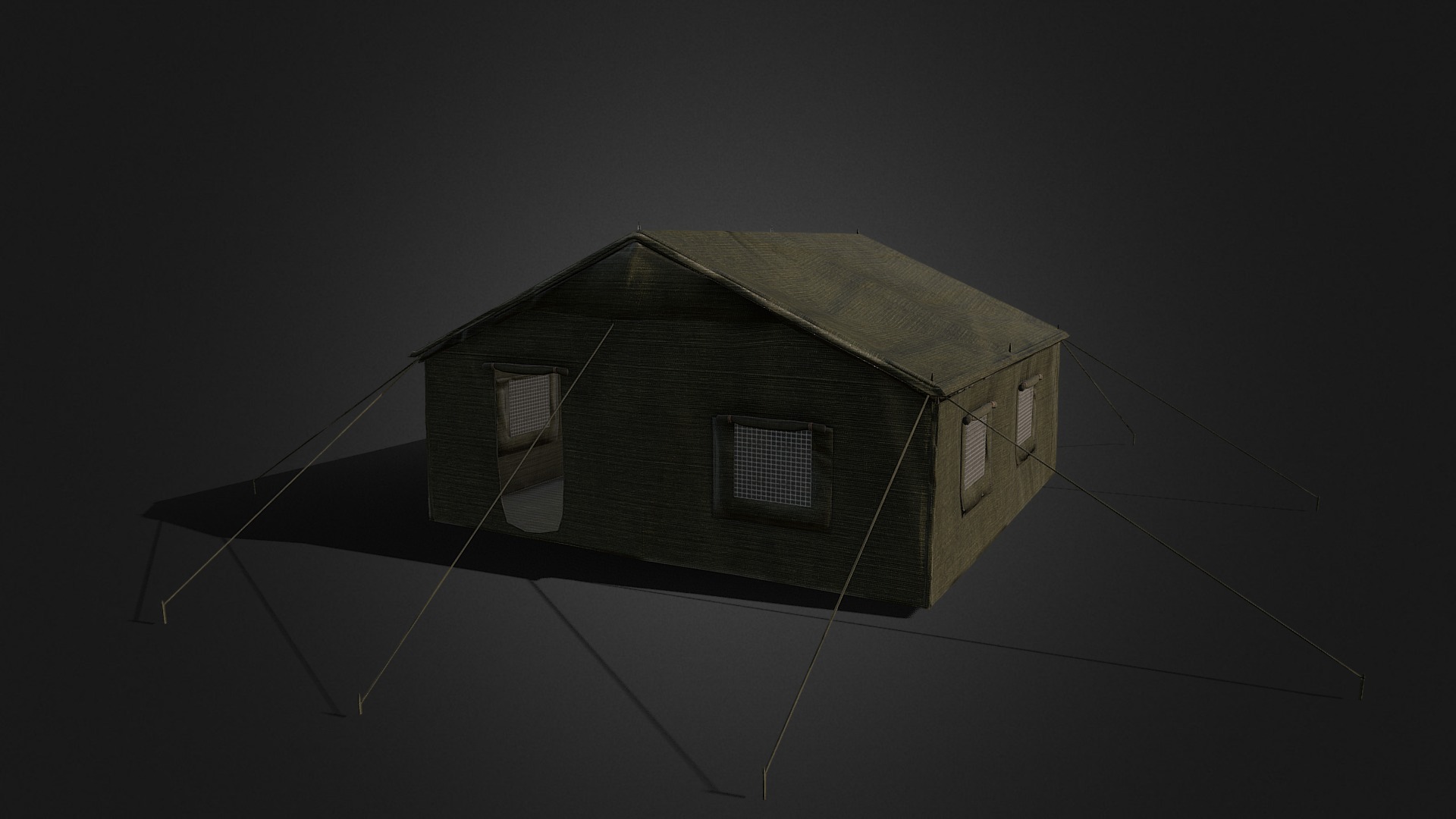 Blender+SP - Tent - Download Free 3D model by VENIKAMEN (@venik42) 3d model