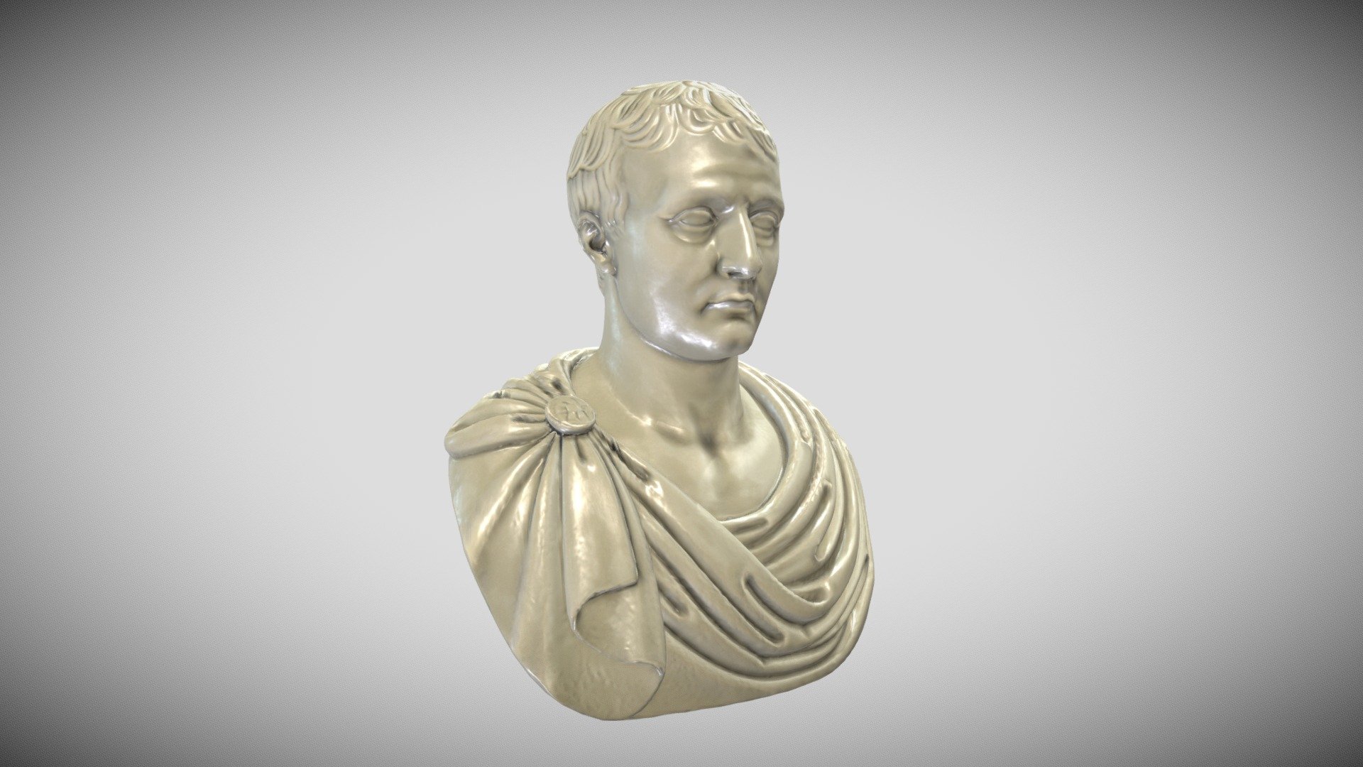 Classic 3D Scan from http://threedscans.com/, very well made. Here is my optimized retopo and remapping - Material 4k + Support - Specular Glossiness Workflow - Napoleon Bust - Buy Royalty Free 3D model by Francesco Coldesina (@topfrank2013) 3d model