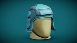 Stylized Cartoon Helmet (base) base, stilized, cartoon, helmet