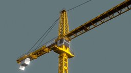 Tower Crane tower, skyscraper, crane, towercrane, heavymachine, construction