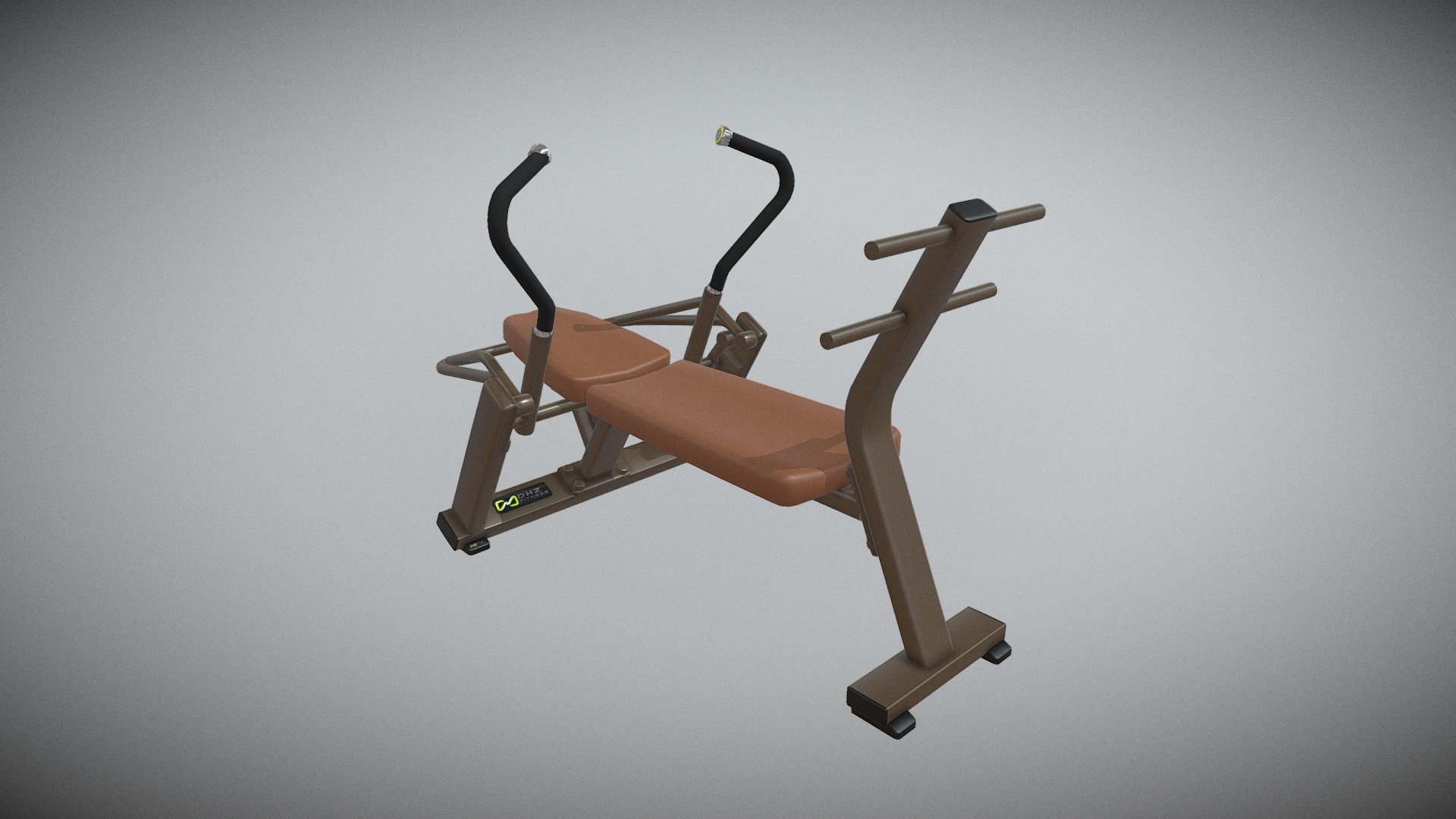 http://dhz-fitness.de/style-1#E1070 - ABDOMINAL TRAINER - 3D model by supersport-fitness 3d model