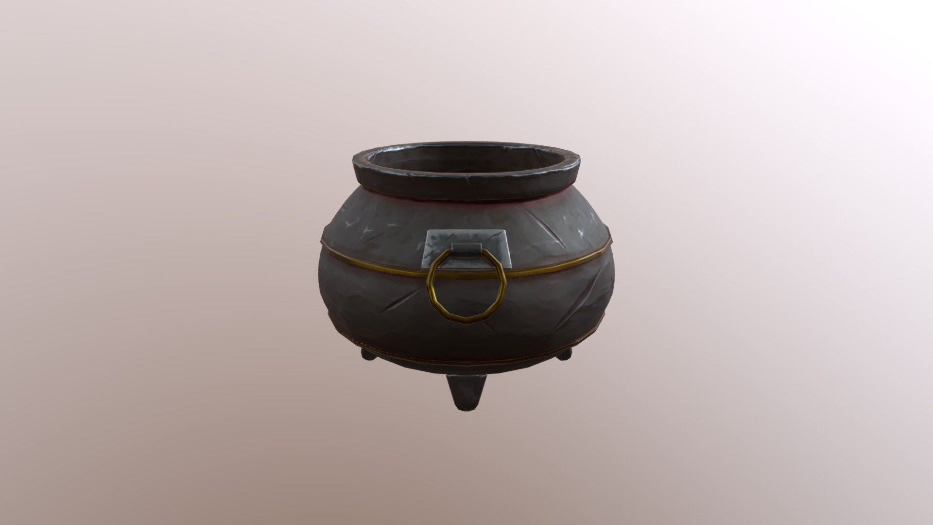 Stylized Cauldron 1 - 3D model by egarciamuro 3d model