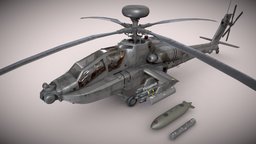 Apache AH-64D U.S. Army Static