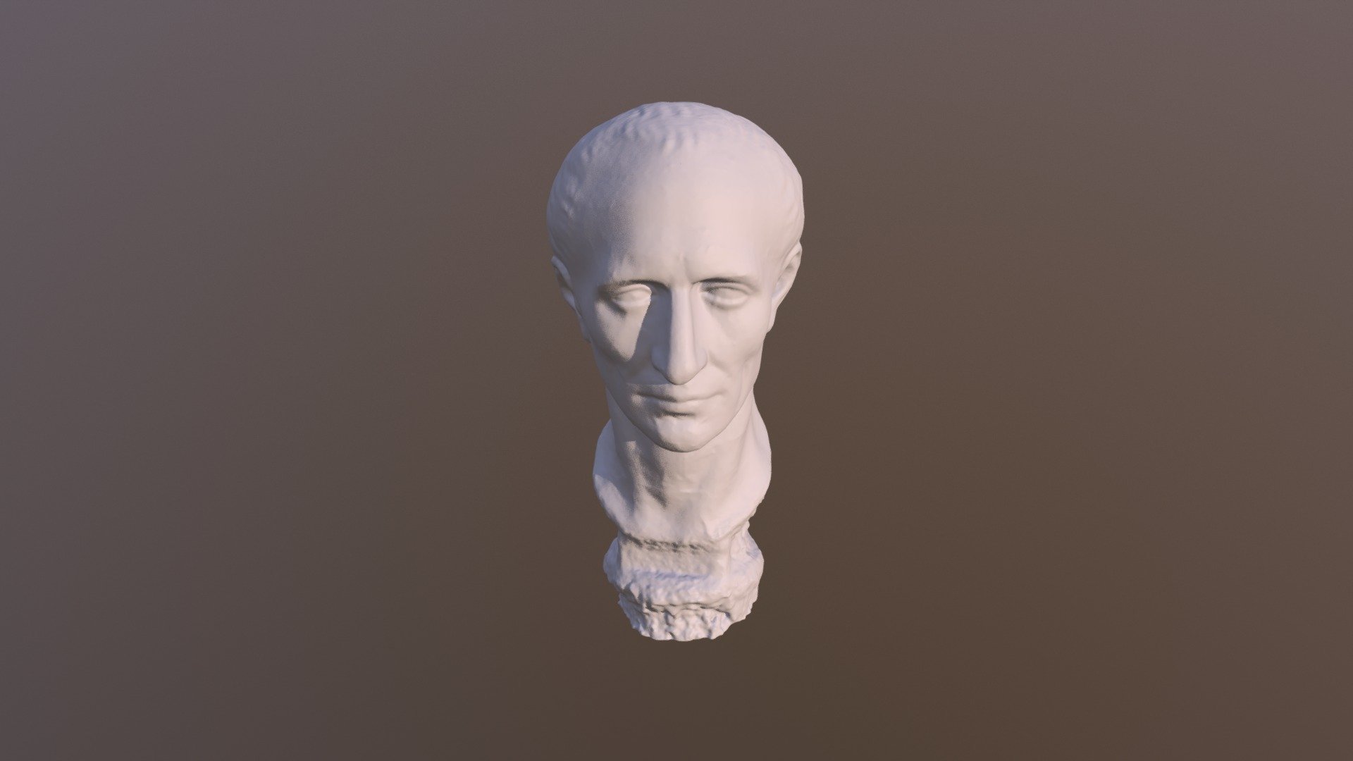 Higher Settings in Photoscan - Caesar - 3D model by johankarpov 3d model
