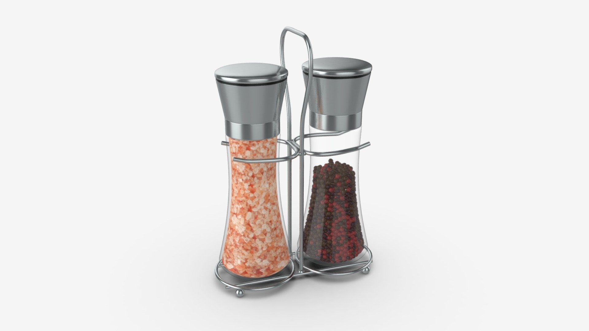 Salt and pepper grinder set 01 - Buy Royalty Free 3D model by HQ3DMOD (@AivisAstics) 3d model
