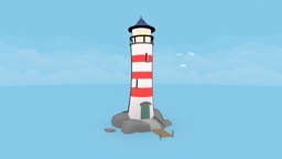 Lighthouse lighthouse, sketchfabweeklychallenge, lighthousechallenge