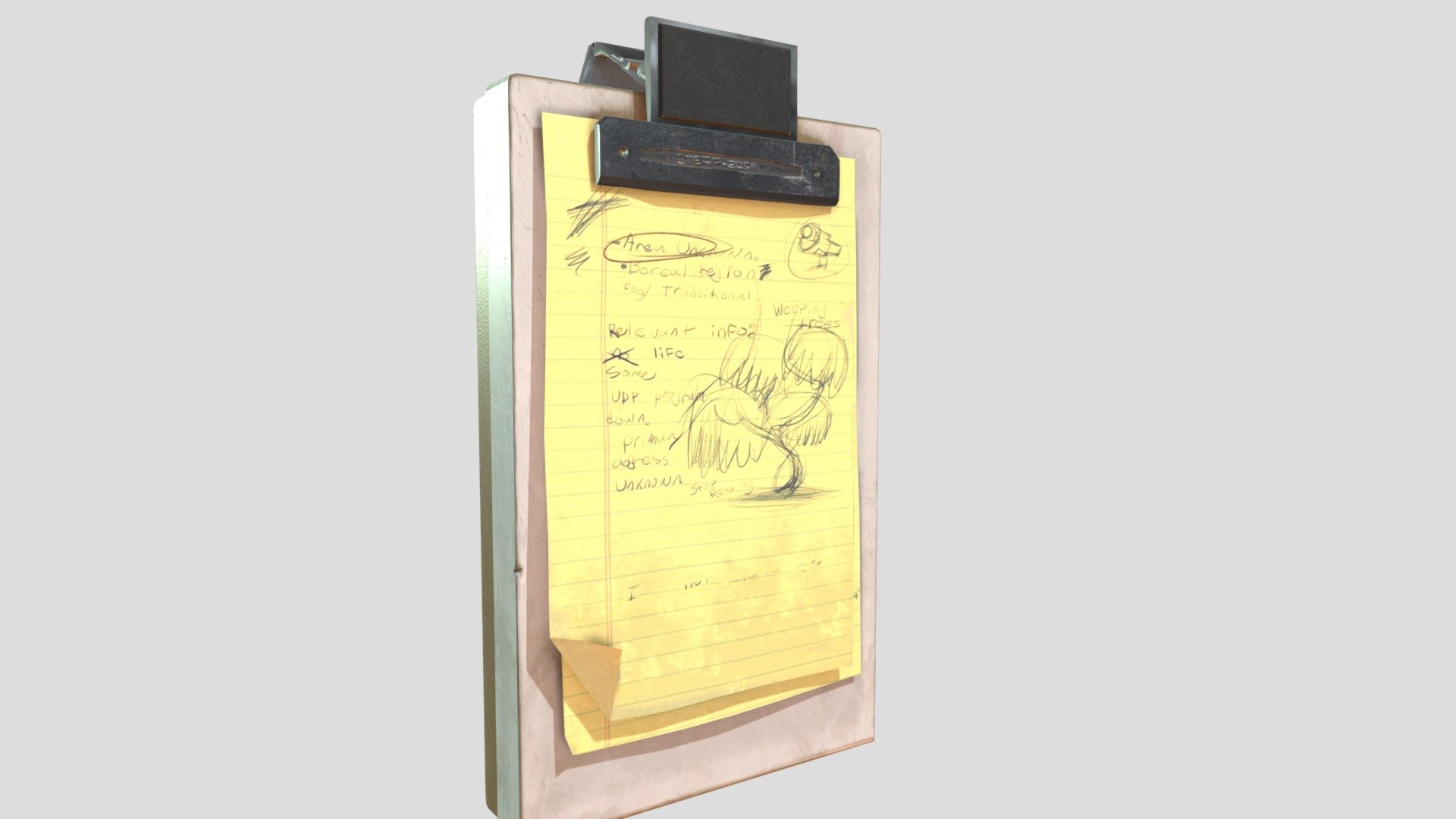 Now thats a Clipboard.
https://www.artstation.com/nwilly - Clipboard - Buy Royalty Free 3D model by Nwilly_art 3d model