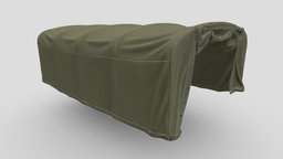 3d model Tent ZIL-157_v1 zil-157, 3d-model-car-awning