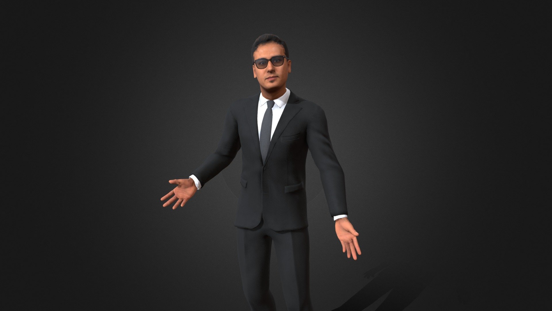 Indian Man in suit - Indian Man in suit - Download Free 3D model by Pixel_Monster (@ar.jethin) 3d model