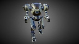 Mech 02- Animated game asset