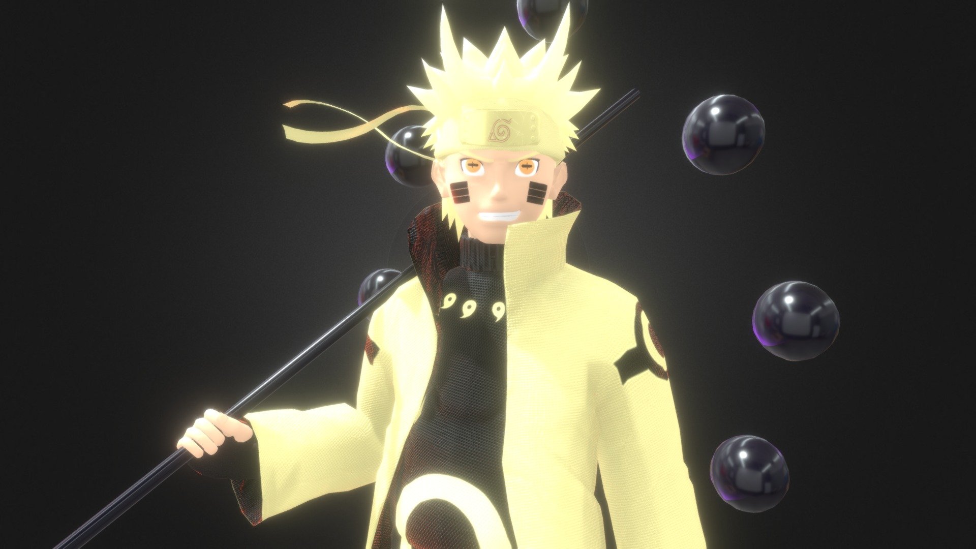 Don't underestimate me! - Naruto Six Paths Sage mode - 3D model by tonygrinayde_ (@makson51013) 3d model