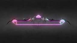 The Ultimate SwordBow bow, cyberpunk, weapon, sci-fi