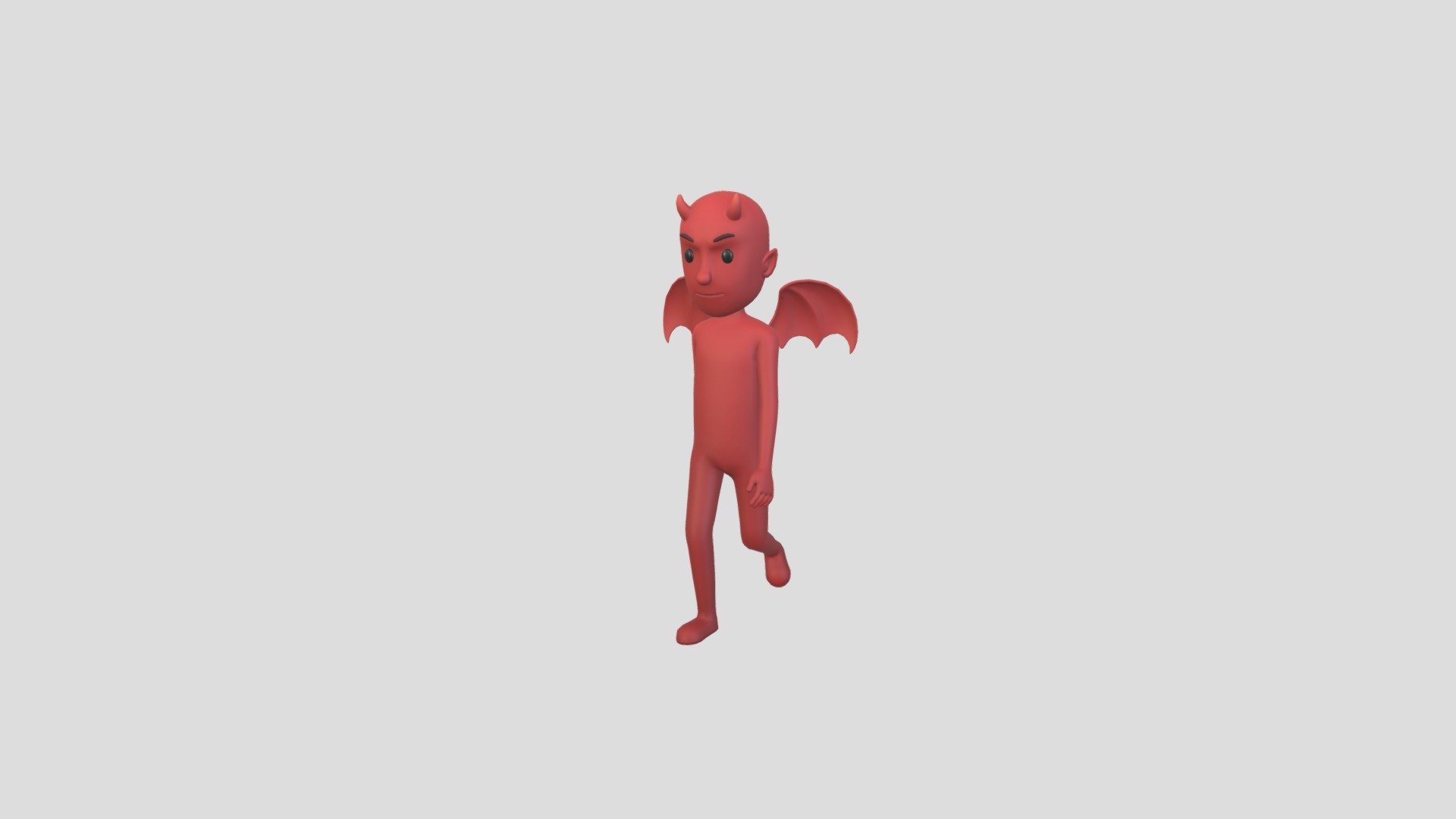 Rig Devil Character 3d model.      
    


File Format      
 
- 3ds max 2022  
 
- FBX  
 
- OBJ  
    


Clean topology    

Rig with CAT in 3ds Max                          

Bone and Weight skin are in fbx file       

No Facial Rig    

No Animation    

Non-overlapping unwrapped UVs        
 


PNG texture               

2048x2048                


- Base Color                        

- Normal                            

- Roughness                         



6,822 polygons                          

6,682 vertexs                          
 - Character150 Rigged Devil - Buy Royalty Free 3D model by BaluCG 3d model