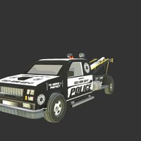 Emergency Tow Truck truck, land, heavy, urban, emergency, simulation, tow, rescue, driver, car, city