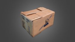 caja 5 carton, card, caja, cardbox, cardboard-box