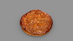 Kings cake scanned with iPhone cake, kings, scandypro, galette, 3dscan