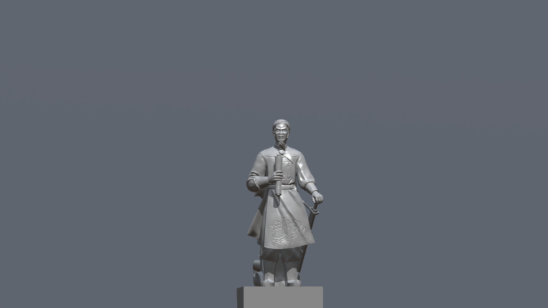 Tran Hung Dao - 3D model by 3D Design (@chutichbk92) 3d model
