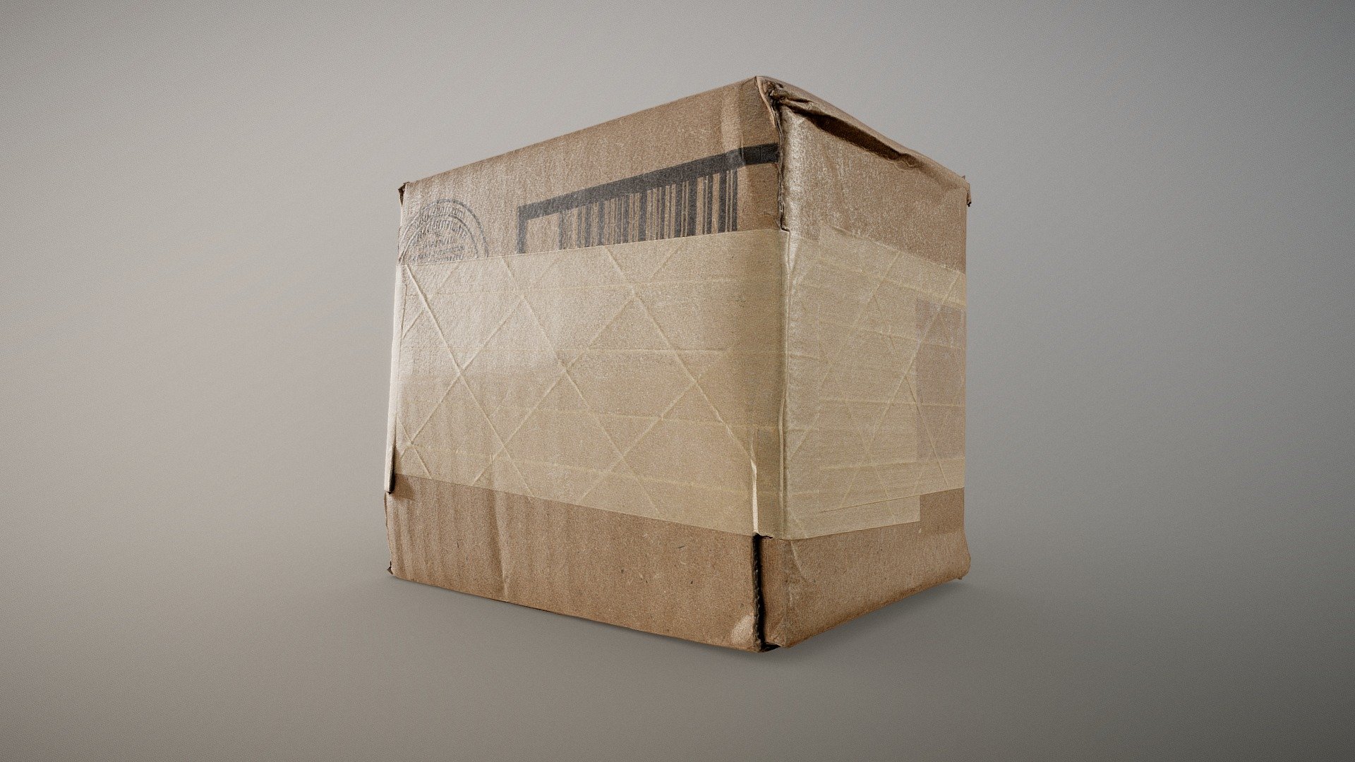 Brown Package Box 

12.4 x 16.2 x 13.5 cm (100 micrometers per texel @ 4k)

Scanned using advanced technology developed by inciprocal Inc. that enables highly photo-realistic reproduction of real-world products in virtual environments. Our hardware and software technology combines advanced photometry, structured light, photogrammtery and light fields to capture and generate accurate material representations from tens of thousands of images targeting real-time and offline path-traced PBR compatible renderers.

Zip file includes low-poly OBJ mesh (in meters) with a set of 4k PBR textures compressed with lossless JPEG (no chroma sub-sampling) 3d model