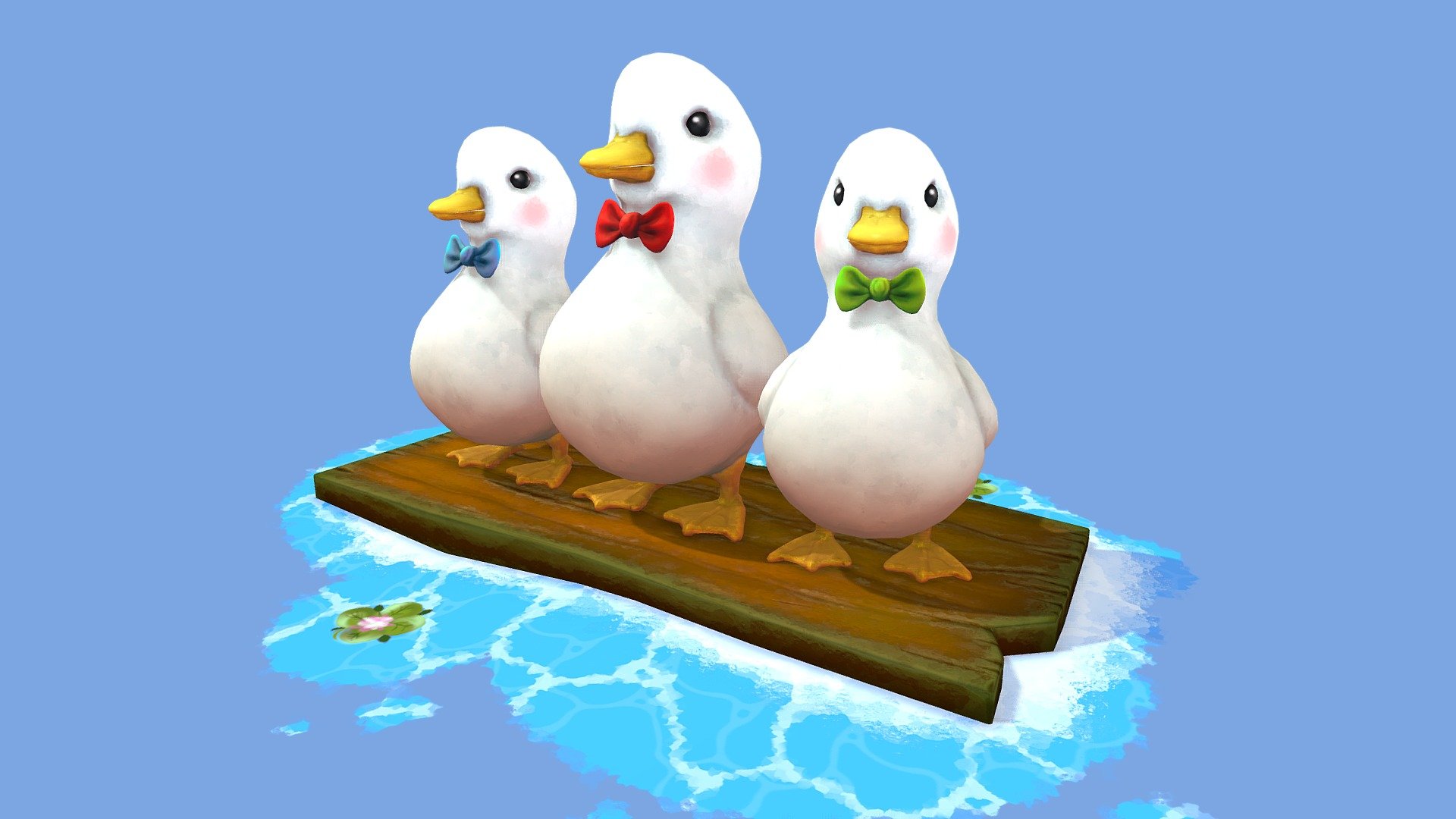 A small sculpting project I have been working on! Hi poly - Lo Poly bakes! Had a lot of fun working on this one! Hope you enjoy the cuteness of call ducks as much as I do! :)

Follow me on my socials! :) 

linktr.ee/Macd3d - Cute Call Ducks - Buy Royalty Free 3D model by Macd3d 3d model