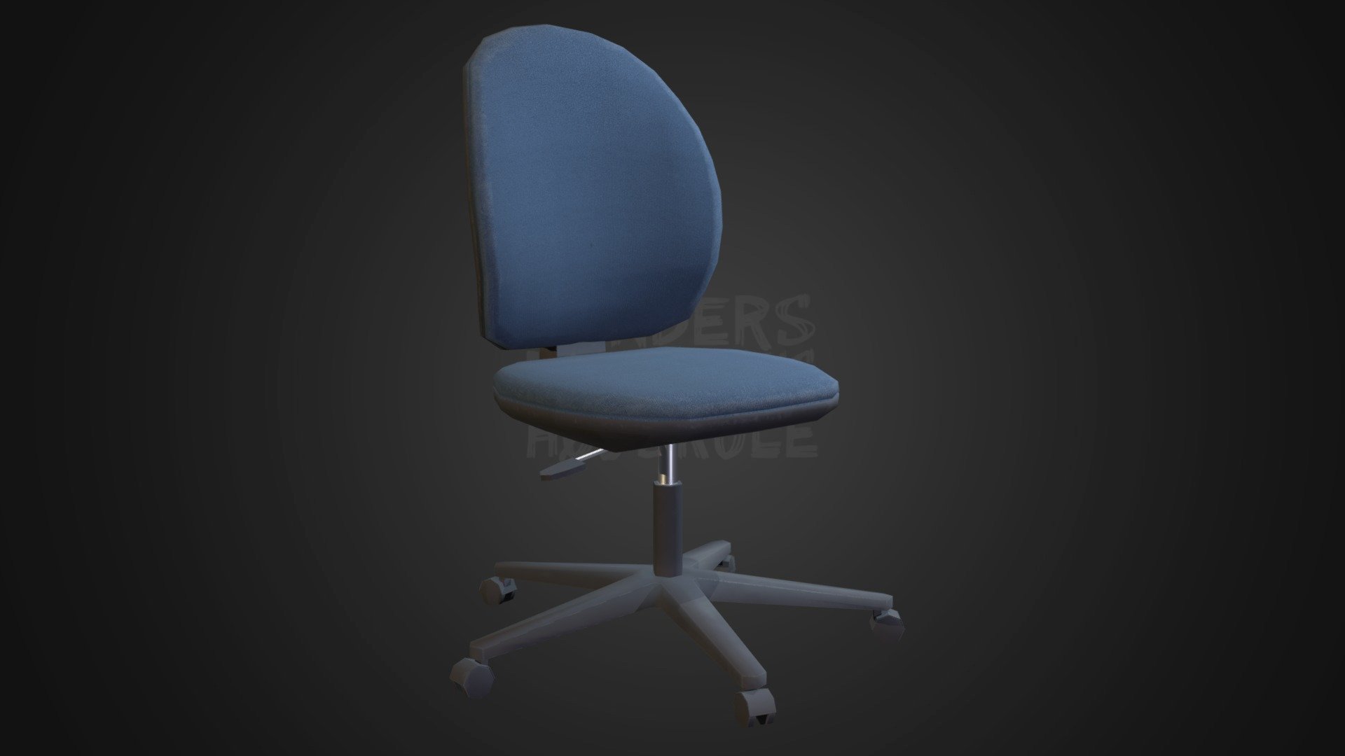3D model made for game download! - Office Chair Game Model Download - Download Free 3D model by RanPro 3d model