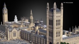 Big Ben Westminster london, 3d-scan, big, ben, imaging, drones, 3d-modeling, photoscan, photogrammetry