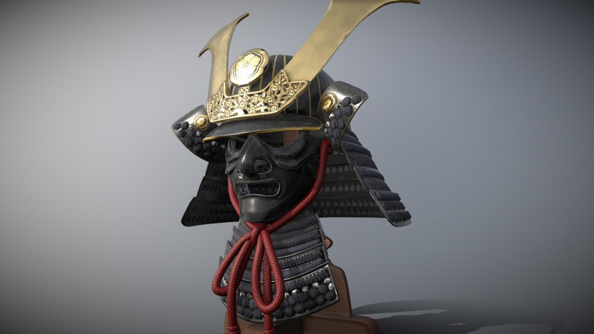 Samurai Helmet/Kabuto made in blender, texturing in substance painter
for handle the sewing on the helmet, i add some extra separate geometry on top the model, rather than only bake it on flat model. Opacity mask also used on same helmet detail (golden part)

However, this method make a bit render issue in sketchfab model viewer, its look fine in blender eeve and cycle, and unreal engine 5.





A unreal engine rendered showcase here:

https://youtu.be/CyVCIxXdUKI - Samurai Helmet Kabuto model - 3D model by CY (@pcaben) 3d model