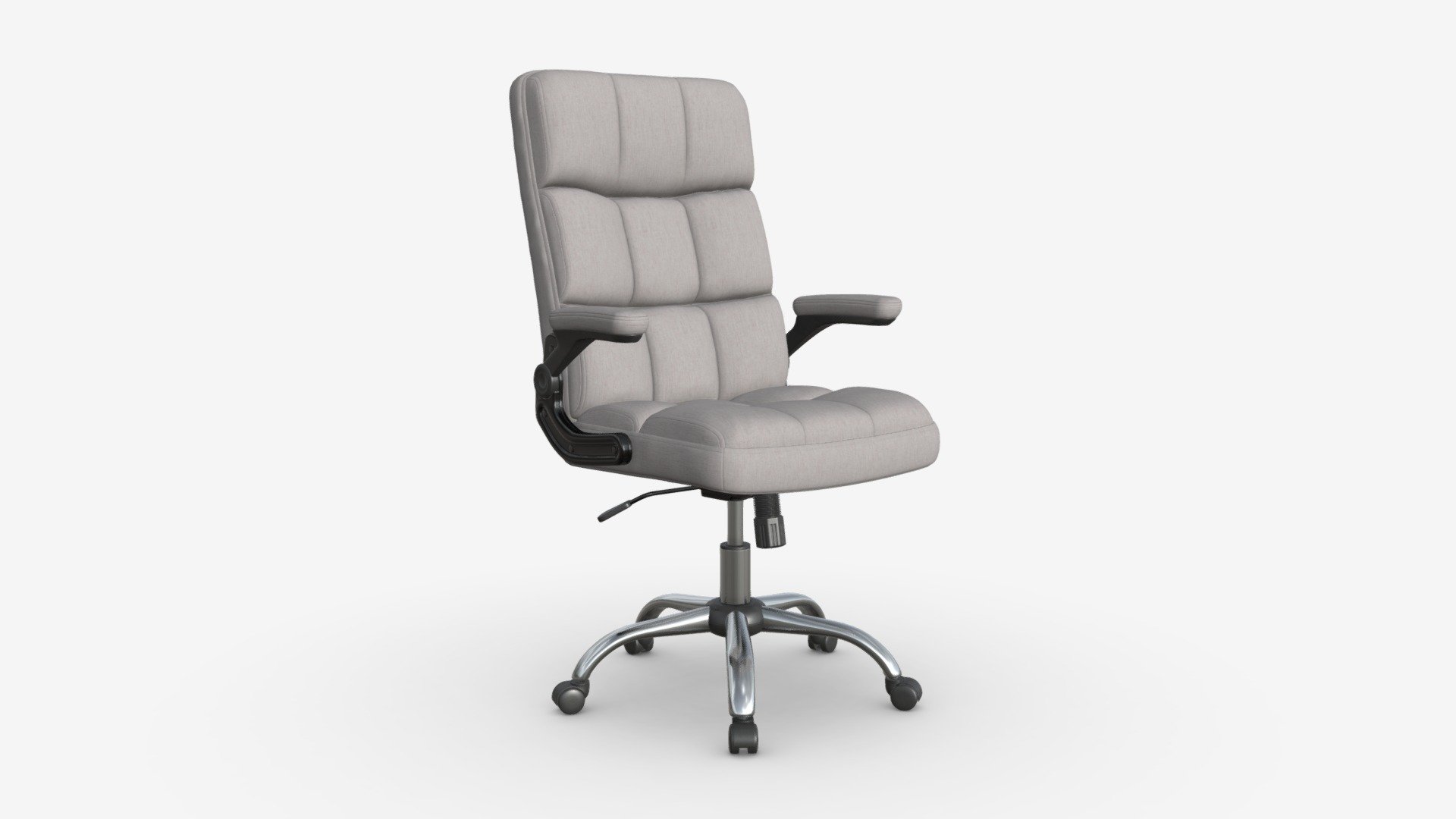 Office Chair with armrests and wheels 03 - Buy Royalty Free 3D model by HQ3DMOD (@AivisAstics) 3d model