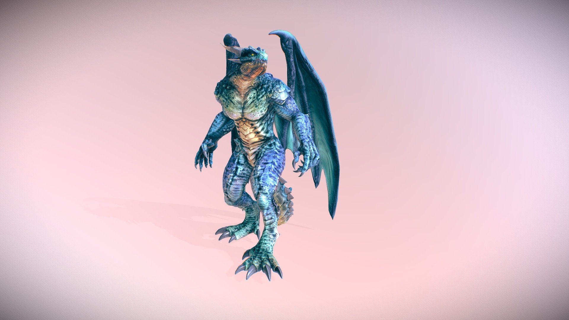 Preview of the First set of  Animations Collection of our new humanoid Dragon. (170 animations)
https://www.youtube.com/watch?v=L_ynncYmg-8
https://www.youtube.com/watch?v=yxmxPaUV6pY

Write me direclty malbers.shark87@gmail.com 
with your invoice number if you need the Unreal and Unity Projects - Drake the Dragonkin - Buy Royalty Free 3D model by Malbers Animations (@malbers.shark87) 3d model