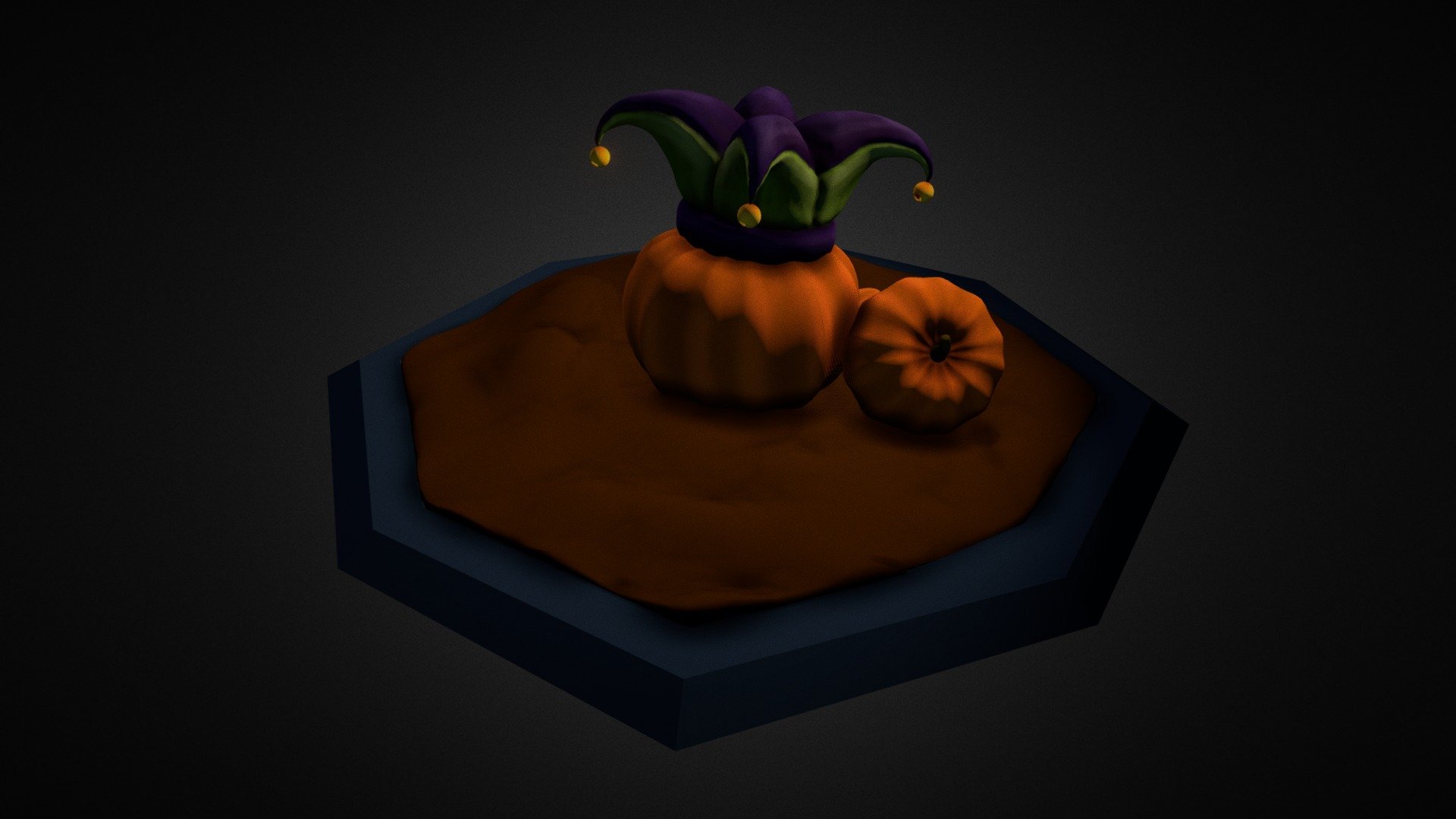 Late halloween project 3d model