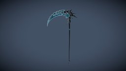 Shiver Scythe winter, ice, reaper, snow, scythe, freezing, cold, frozen, frost, icicle, weapons, blade, shiver