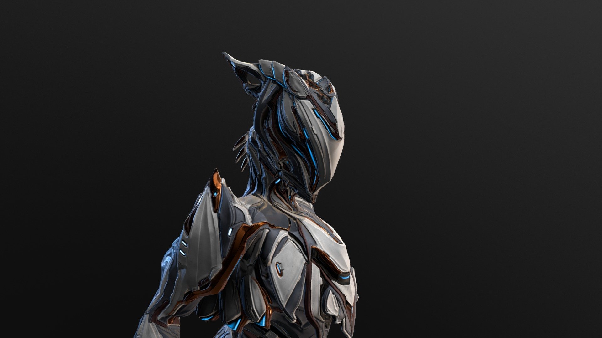 Skin and alt helmet for character Zephyr and model swap for Galatine(Heavy Blades). Original character and body mesh belongs to Digital Extremes - Strafe Zephyr Skin and alt helmet - 3D model by prosetisen 3d model