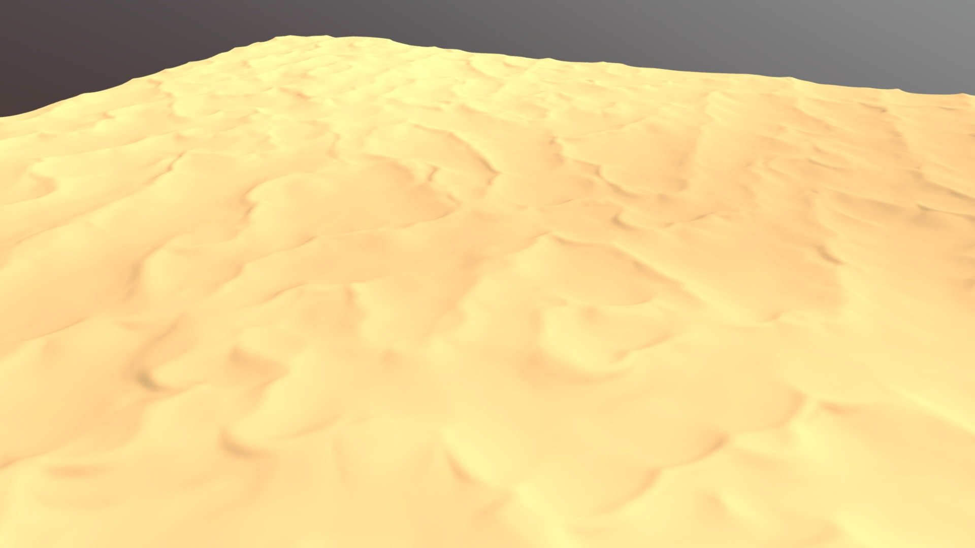 Extremely simple hot desert biome

Any biome in my profile with the header TEC denotes a biome relating to a game I'm developing. All of these files are still free to use commercially under the CC Attribution license, as with everything else in my profile 3d model