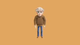 3D Character ADV for Unity adventure, character, animated, male