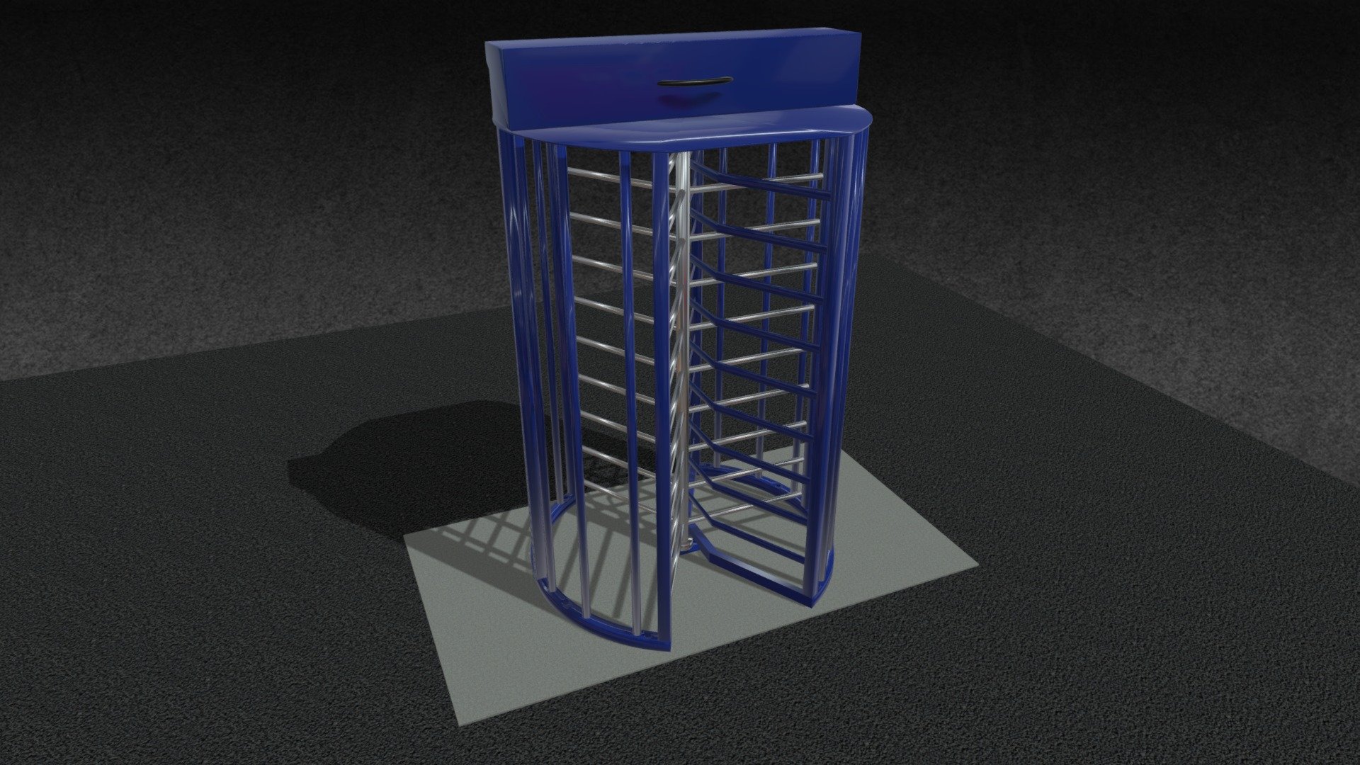 The Full Height FPT1 model of pedestrian turnstile is designed for perimeter use and normally used adjacent to security sliding gates or security hinged gates, thus providing both pedestrian and vehicular control

Full height turnstiles are available with a single cage versions, with a single rotor for left or right handed installations.

120° rotor
Single Rotor
Bespoke available - 37 - FPT1 Single Rotor Turnstile - 3D model by Frontier Pitts Ltd. (@frontierpitts) 3d model