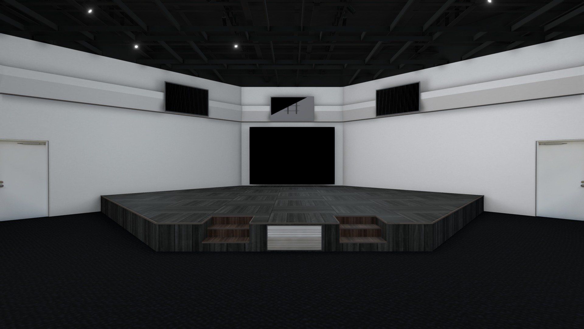 auditorium - 3D model by BehNaM (@GbehnamG) 3d model