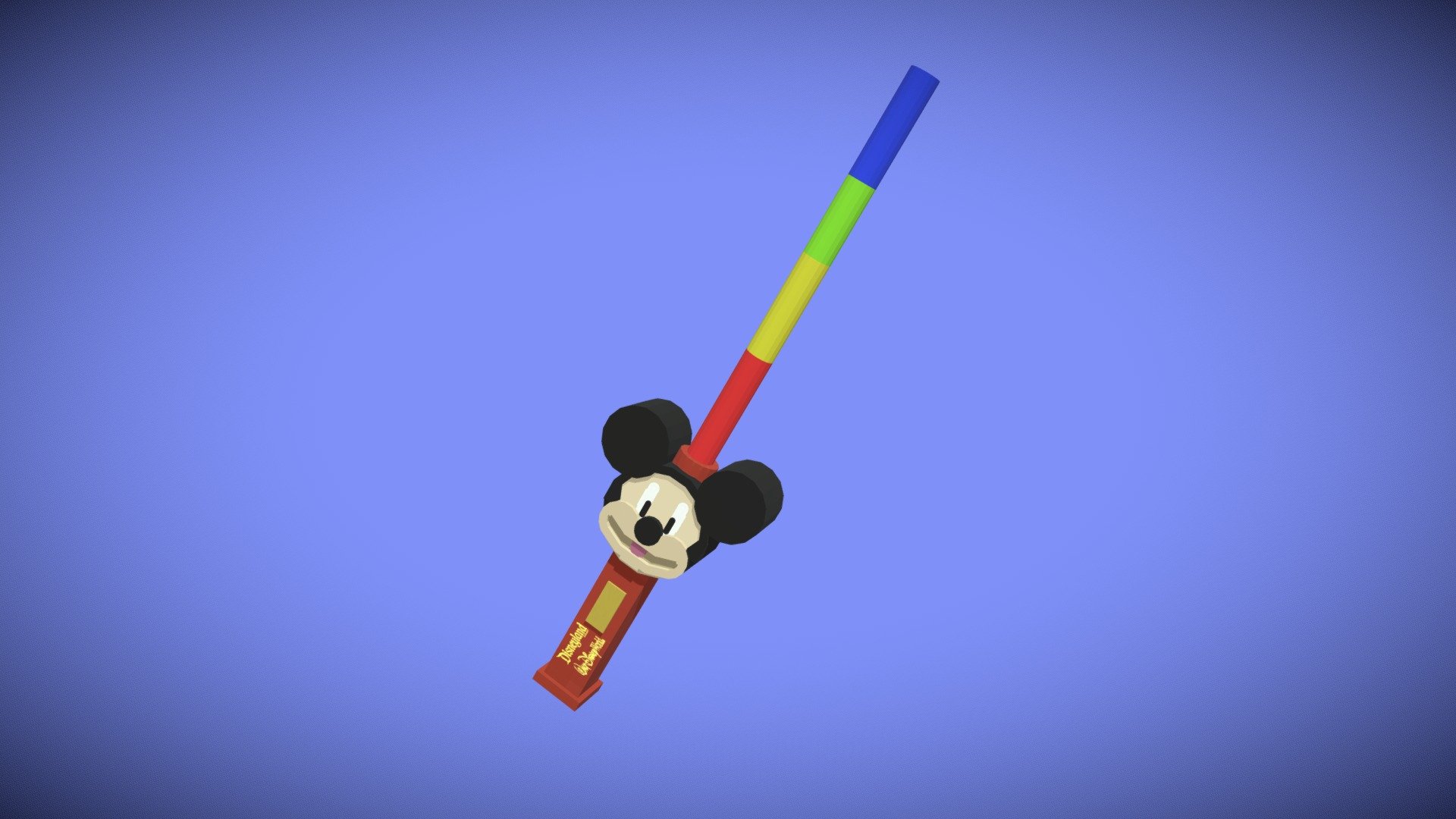Mickey Light Wand - 3D model by Palace Interactive (@PalaceInteractive) 3d model