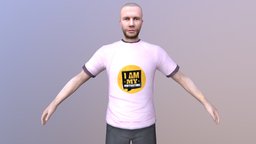 MAN 08 -WITH 250 ANIMATIONS body, hair, base, mesh, boy, people, basemesh, jeans, old, gents, men, t-shirt, older, pant, rigged-character, dressed, character, game, 3d, lowpoly, man, animation, animated, human, male, rigged, highpoly, guy
