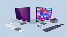 Mac Studio 2022 computer, mouse, mac, studio, apple, pc, airpods, trackpad, keyboard