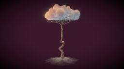 TREE OF CLOUD tree, vfx, forest, energy, effect, ground, realtime, cloud, dust, ready, soul, bright, bark, heaven