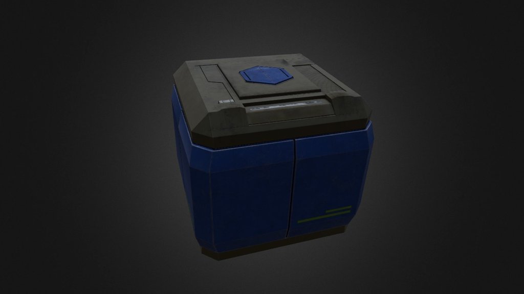 Container for game assets - Container - 3D model by nicolacalarco 3d model