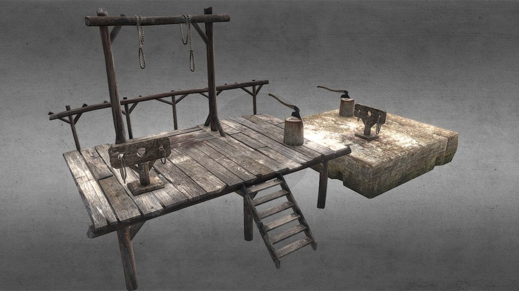 Medieval Scaffold and Gallow

Download 3d Scaffold and Gallow from the AssetStore:
-link removed-

Check out our website:
https://tetronum.wordpress.com - Medieval Scaffold and Gallow - 3D model by TETRONUM 3d model