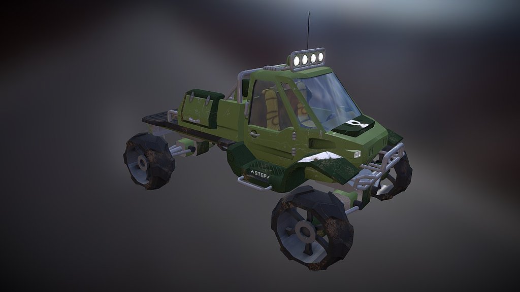 This is the main vehicle for the game &ldquo;Mars Colony: Frontier