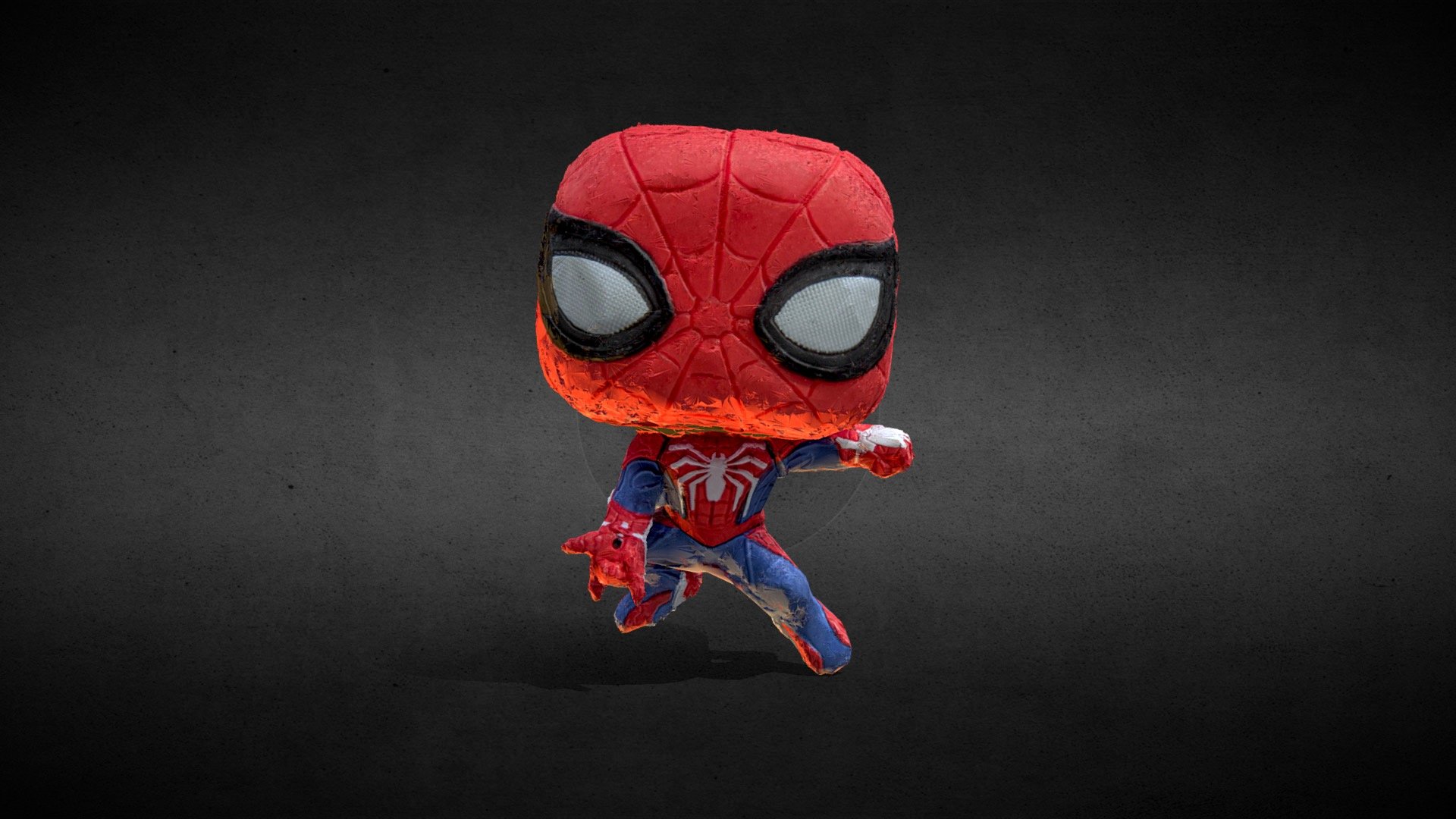 Spider-Man Game-Verse Funko POP! 3D - 3D model by matan2006il 3d model