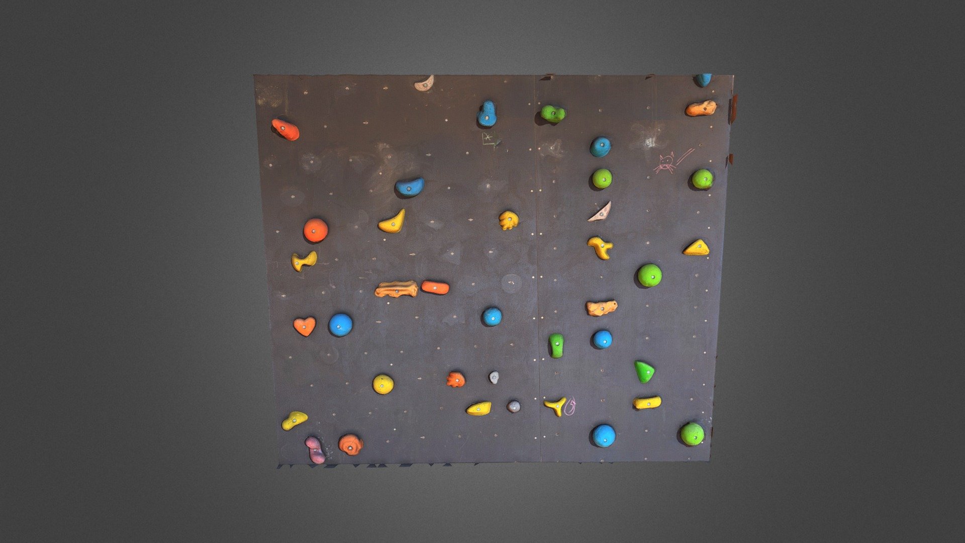 Climbing wall, indoor rock bouldering for children, kids play version

photogrametry scan (24MP, 100+) + Reality capture - Climbing wall, indoor rock bouldering - Buy Royalty Free 3D model by matousekfoto 3d model