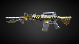 CrossFires M4A1S Prism Beast Imperial Gold