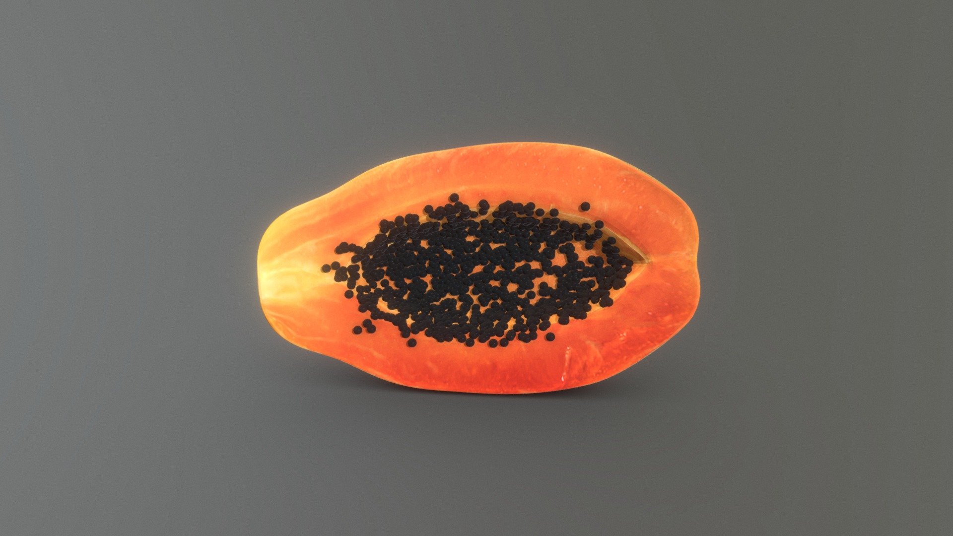 Hand painted papaya (seeds and flesh separate materials) with all texture maps (albedo, normal, spec and occ) included - Papaya - Download Free 3D model by sligocreatures 3d model
