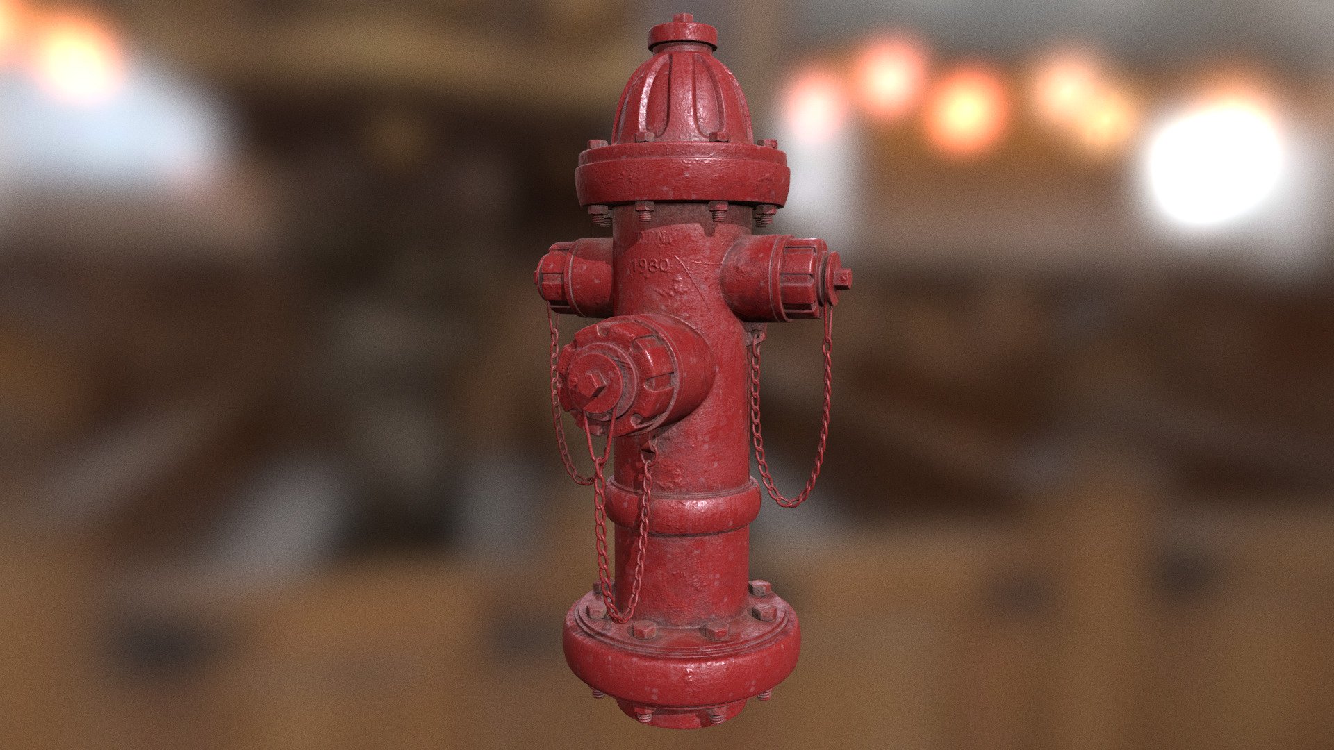 This is a model of hydrant (high-poly). it was created in blender and textured in substance painter 3d model
